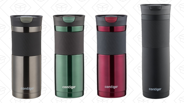 Contigo SnapSeal Byron Travel Mug, 20oz | $6 | AmazonContigo SnapSeal Byron Travel Mug, 24oz | $10 | Amazon